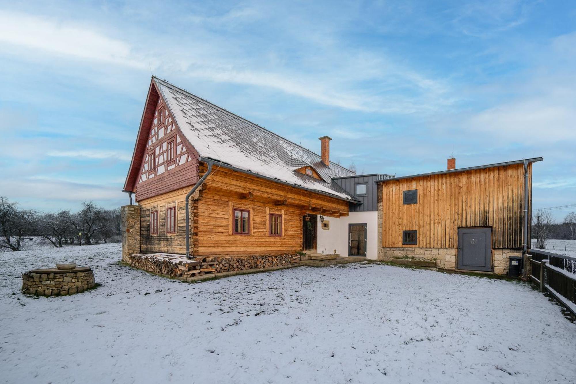 Roubenka U Babi Villa Lipná Kültér fotó
